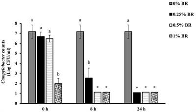 Application of β-Resorcylic Acid as Potential Antimicrobial Feed Additive to Reduce Campylobacter Colonization in Broiler Chickens